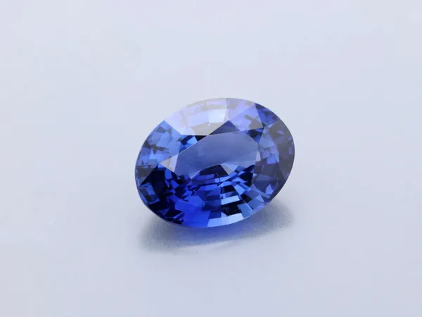 2.1ct Blue Sapphire, Oval cut gemstone
