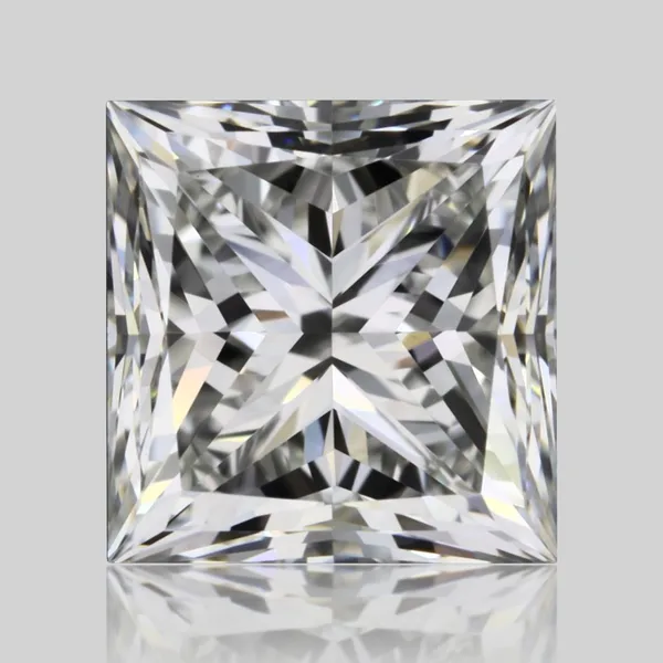 0.9ct PRINCESS H VVS1 Natural diamond