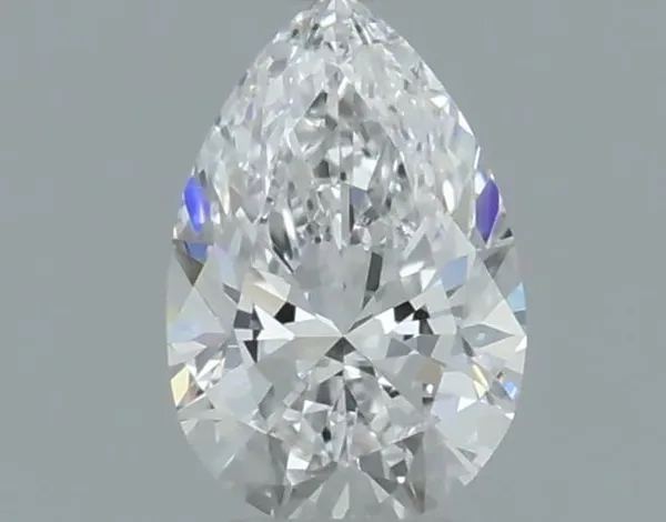 0.35ct PEAR D VVS1 Natural diamond