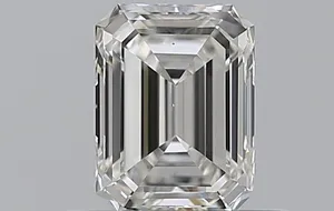 0.54ct EMERALD F VS1 Natural diamond
