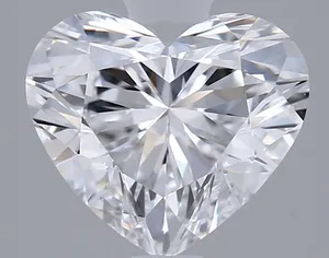 1.32ct HEART D VS1 Lab diamond