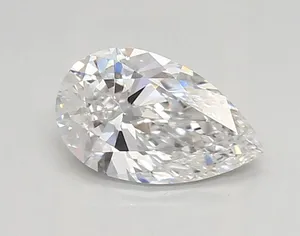 0.89ct PEAR D VVS1 Lab diamond