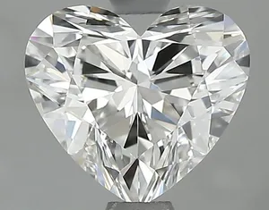 1.1ct HEART H IF Natural diamond
