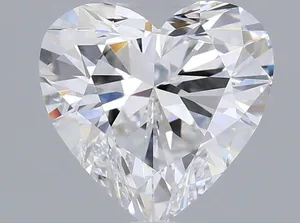 1.05ct HEART D VVS2 Lab diamond
