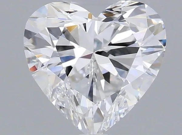 1.05ct HEART D VVS2 Lab diamond