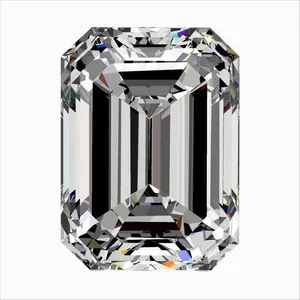 0.5ct EMERALD F VS1 Natural diamond