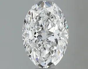 0.5ct OVAL D VVS1 Natural diamond