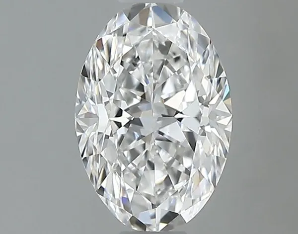 0.5ct OVAL D VVS1 Natural diamond