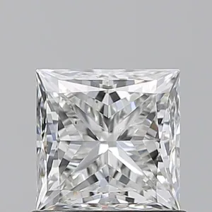 1.01ct PRINCESS H SI1 Natural diamond