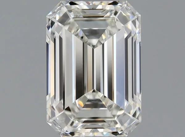 0.6ct EMERALD H VVS1 Natural diamond