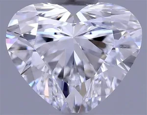 0.55ct HEART D VS2 Natural diamond