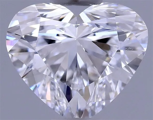 0.55ct HEART D VS2 Natural diamond