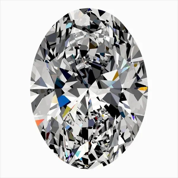 0.31ct OVAL D VS2 Natural diamond