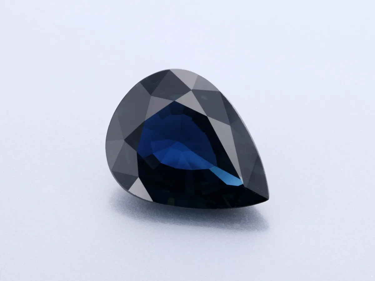 2.35ct Blue Sapphire, Pear Shape gemstone