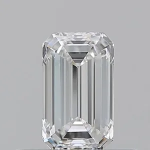 0.51ct EMERALD F VVS1 Natural diamond