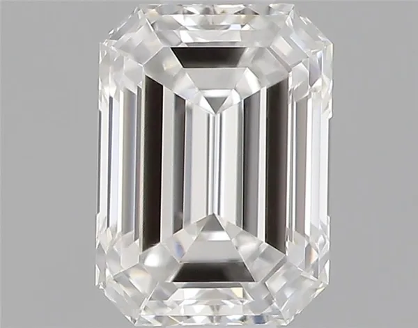 0.4ct EMERALD F VVS1 Natural diamond