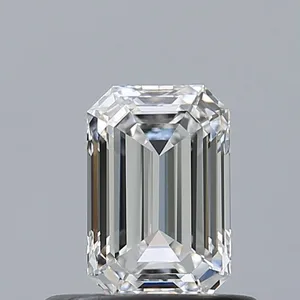 0.5ct EMERALD D VVS1 Natural diamond