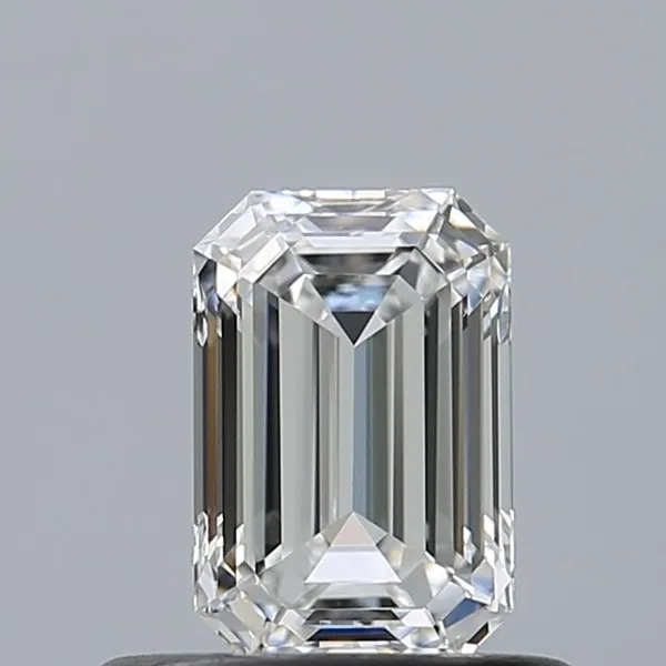0.5ct EMERALD D VVS1 Natural diamond