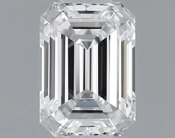 0.43ct EMERALD D VVS1 Natural diamond
