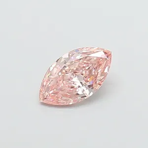 1.02ct MARQUISE Fancy Intense Pink VS2 Coloured Lab diamond