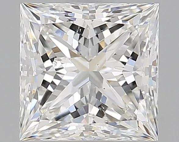 0.93ct PRINCESS F SI1 Natural diamond