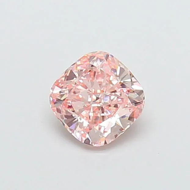 1.27ct CUSHION Fancy Intense Pink VS1 Coloured Lab diamond