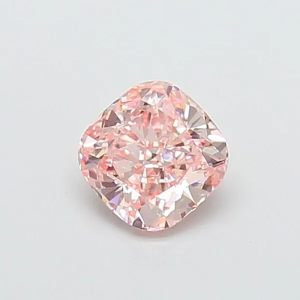 1.27ct CUSHION Fancy Intense Pink VS1 Coloured Lab diamond
