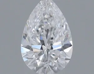 0.3ct PEAR D VVS1 Natural diamond