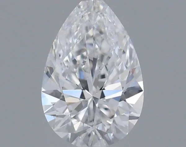 0.3ct PEAR D VVS1 Natural diamond