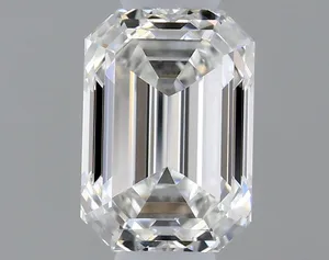 0.35ct EMERALD F VS1 Natural diamond