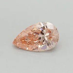 0.31ct PEAR Fancy Vivid Pink VS1 Coloured Lab diamond