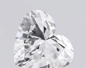 1.1ct HEART D VVS1 Lab diamond