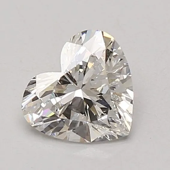 0.95ct HEART F VVS2 Lab diamond