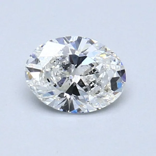 0.58ct OVAL E SI1 Natural diamond