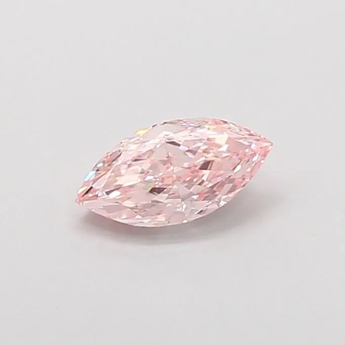 1.12ct MARQUISE Fancy Intense Pink VS1 Coloured Lab diamond