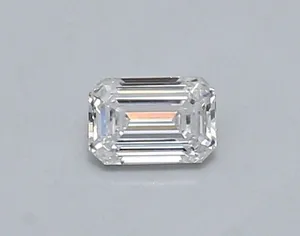 0.33ct EMERALD D VVS1 Lab diamond