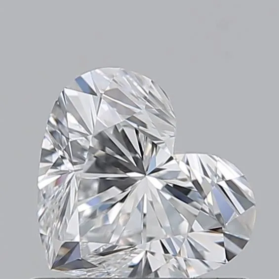 0.72ct HEART D VVS2 Natural diamond