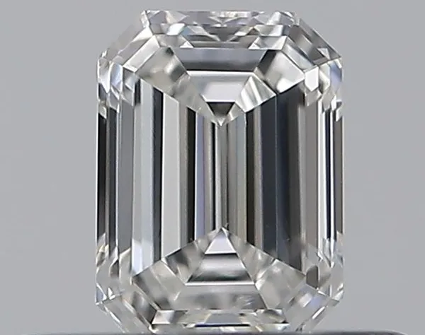 0.35ct EMERALD F VS2 Natural diamond