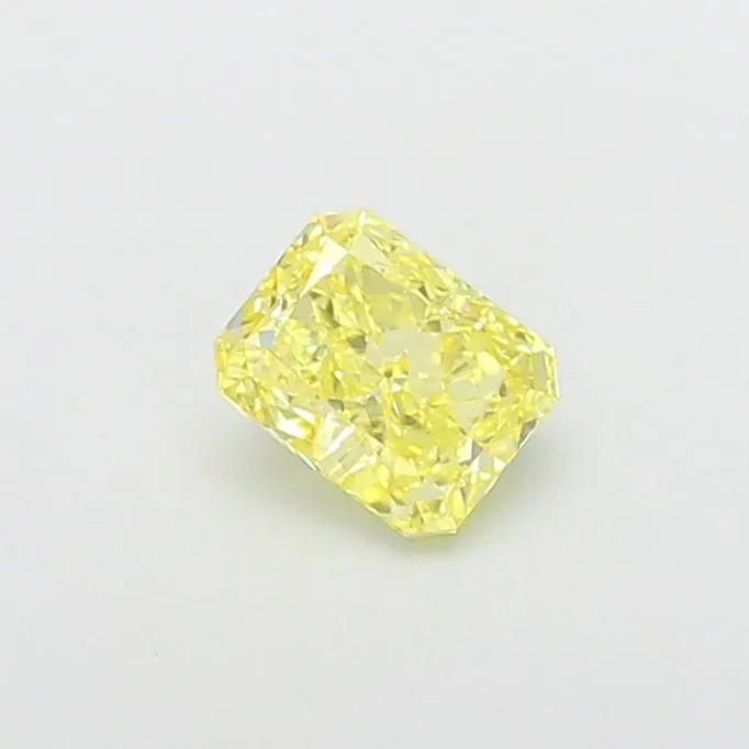 1.03ct RADIANT Fancy Intense Yellow VS1 Coloured Lab diamond