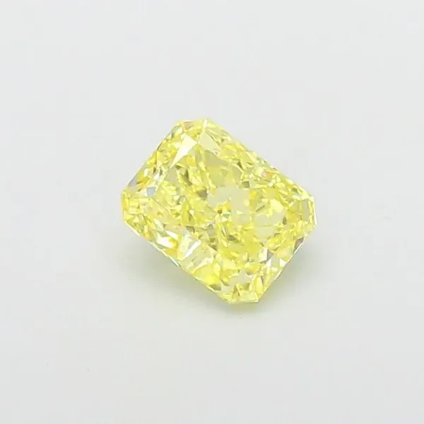 1.03ct RADIANT Fancy Intense Yellow VS1 Coloured Lab diamond