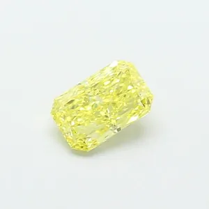 1.09ct RADIANT Fancy Intense Yellow VVS2 Coloured Lab diamond