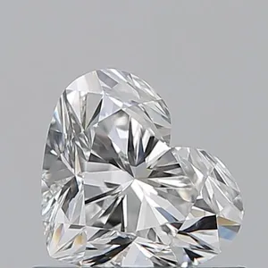 0.71ct HEART G VS2 Natural diamond