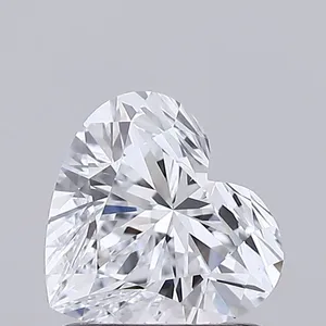 1.03ct HEART D VVS1 Lab diamond
