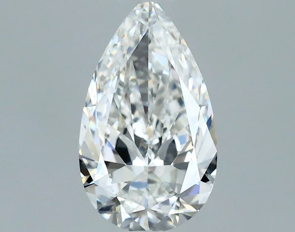 0.50ct PEAR F VVS1 Natural diamond