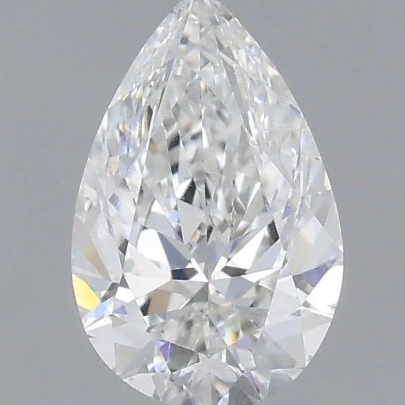 0.56ct PEAR F VS2 Natural diamond