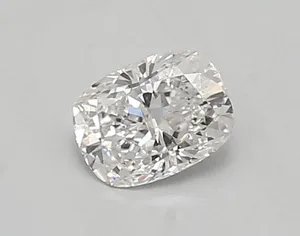 0.61ct CUSHION D VVS2 Lab diamond