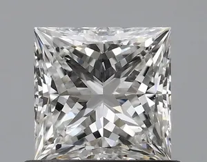0.7ct PRINCESS G VVS2 Natural diamond