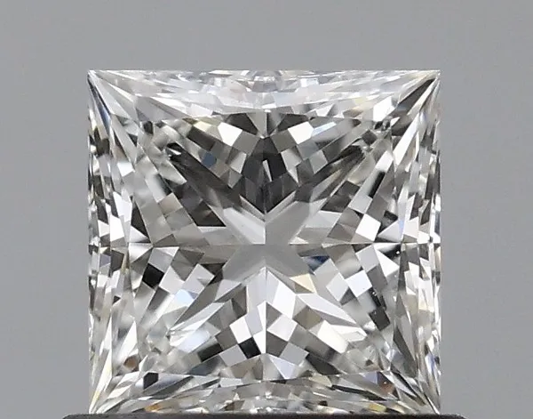 0.7ct PRINCESS G VVS2 Natural diamond
