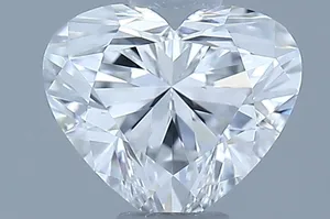 0.53ct HEART D VVS2 Natural diamond