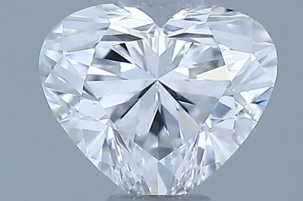 0.53ct HEART D VVS2 Natural diamond